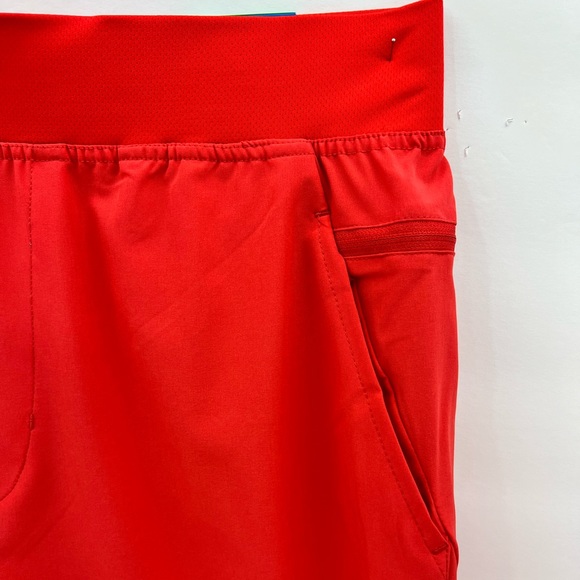PERRY ELLIS SPORT SHORTS, RED, LARGE, WICKING STRECH FABRIC - Picture 9 of 16
